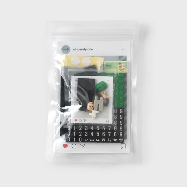 주차번호판 피규어 세트
